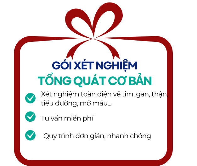 Gói xét nghiệm tổng quát cơ bản tại Cần Thơ